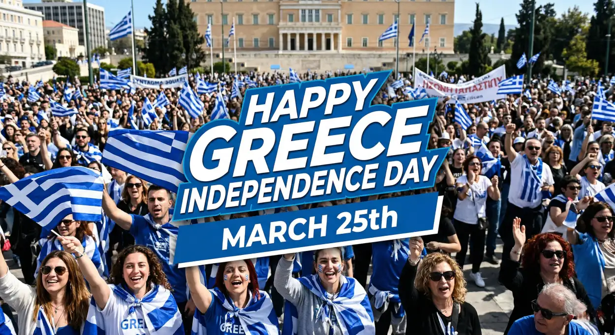 Free Download Why Greece Independence Day Is Celebrated - High Quality Happy Greece Independence Day 2026 Image