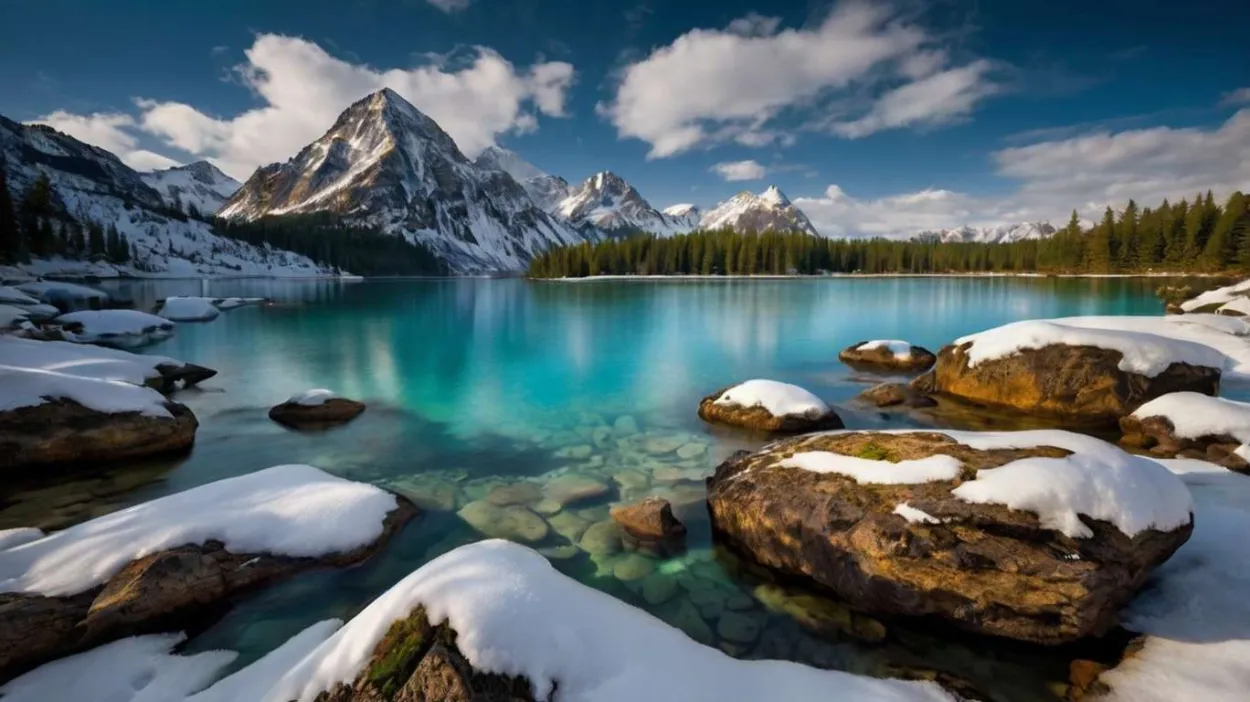 Free Download Winter Nature Landscape Wallpapers For Laptop Backgrounds - High Quality Background