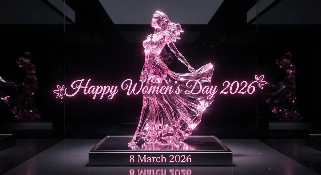 Free Download Womens Day 2026 Celebration Aesthetic Design - High Quality Happy Womens Day 2026 Image
