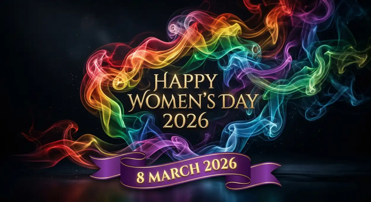 Free Download Womens Day 2026 Celebration Banner Design - High Quality Happy Womens Day 2026 Image
