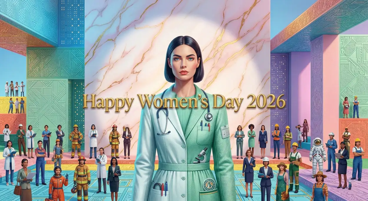 Free Download Womens Day 2026 Corporate Post Design - High Quality Happy Womens Day 2026 Image