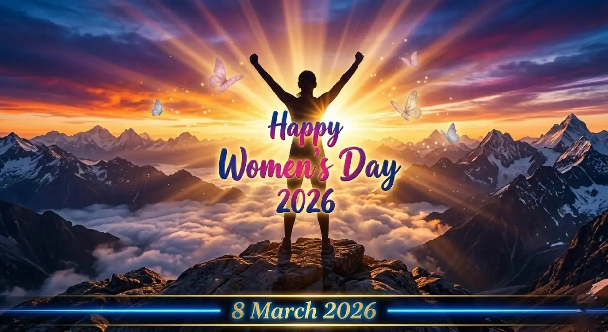 Free Download Womens Day 2026 Inspirational Poster Design - High Quality Happy Womens Day 2026 Image