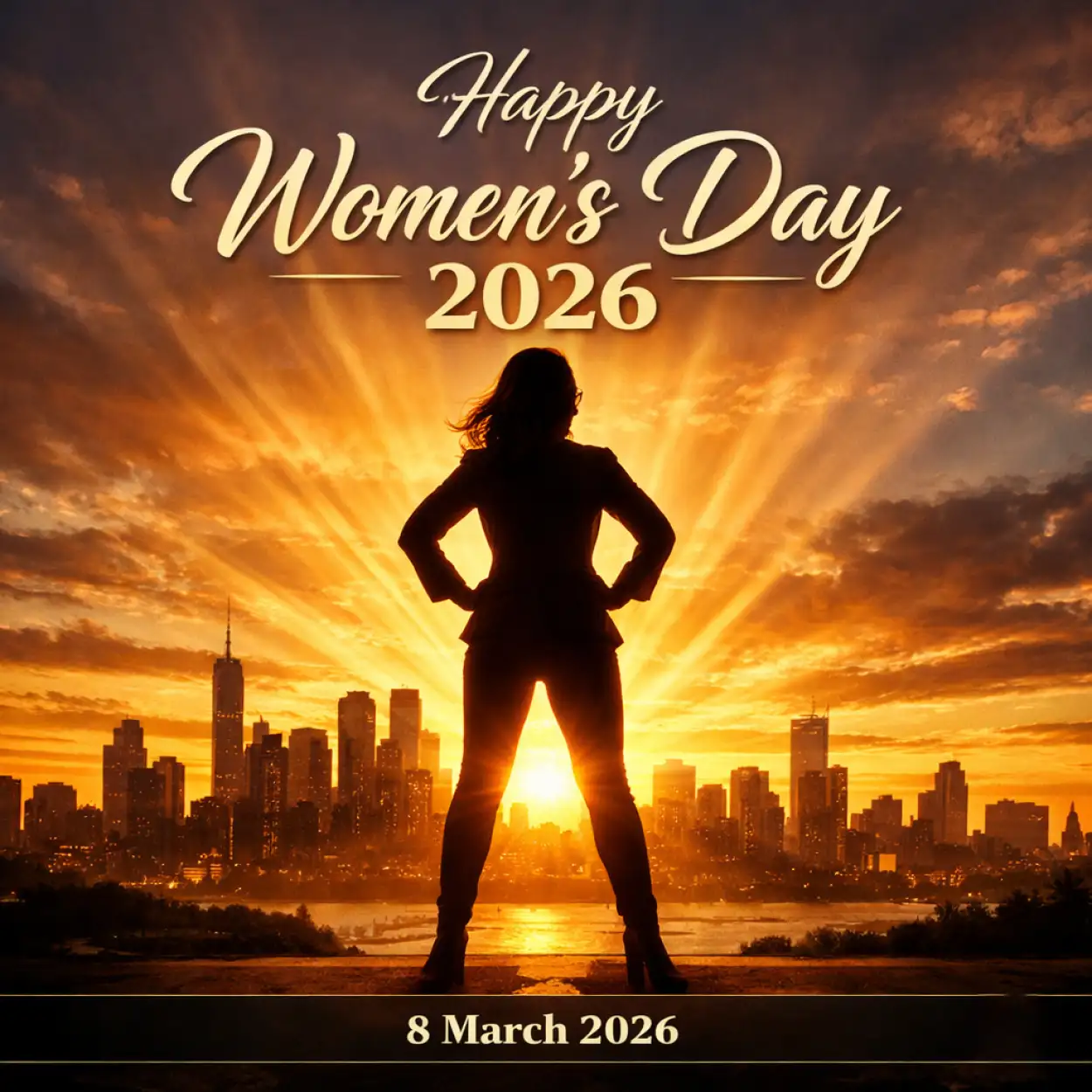 Free Download Womens Day 2026 Motivational Wallpaper - High Quality Happy Womens Day 2026 Image