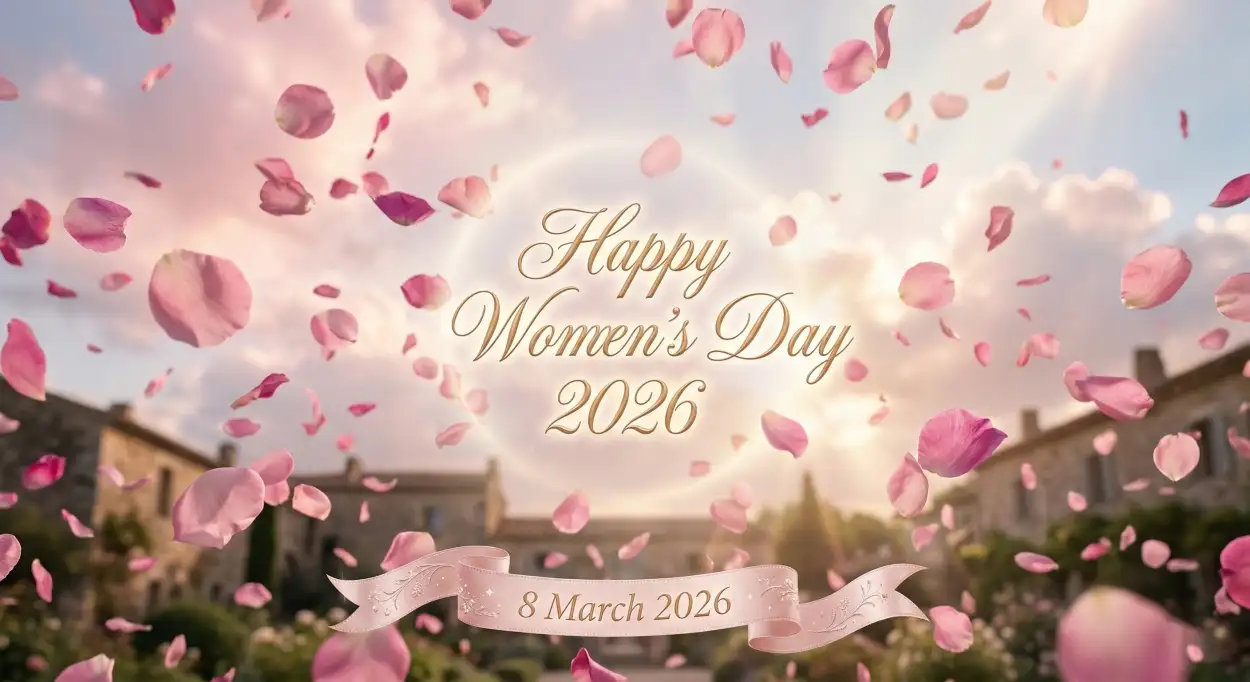 Free Download Womens Day 2026 Pink Aesthetic Wallpaper - High Quality Happy Womens Day 2026 Image
