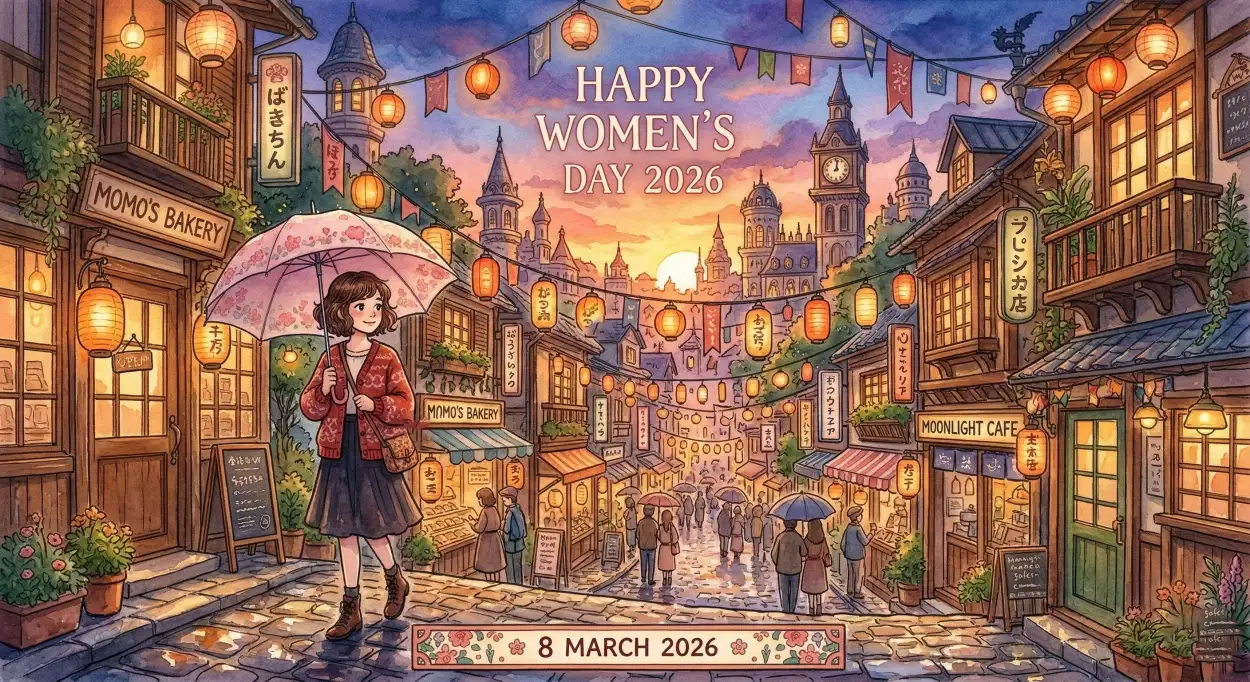 Free Download Womens Day 2026 School Celebration Poster - High Quality Happy Womens Day 2026 Image