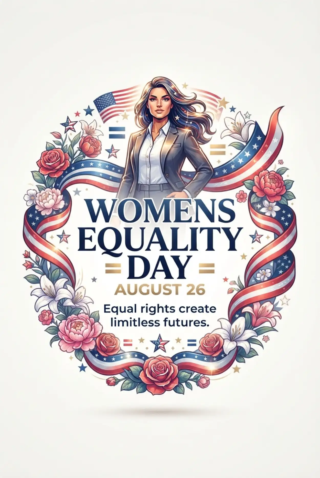 Free Download Womens Equality Day 2026 Clipart - High Quality American Womens Equality Day 2026 Image