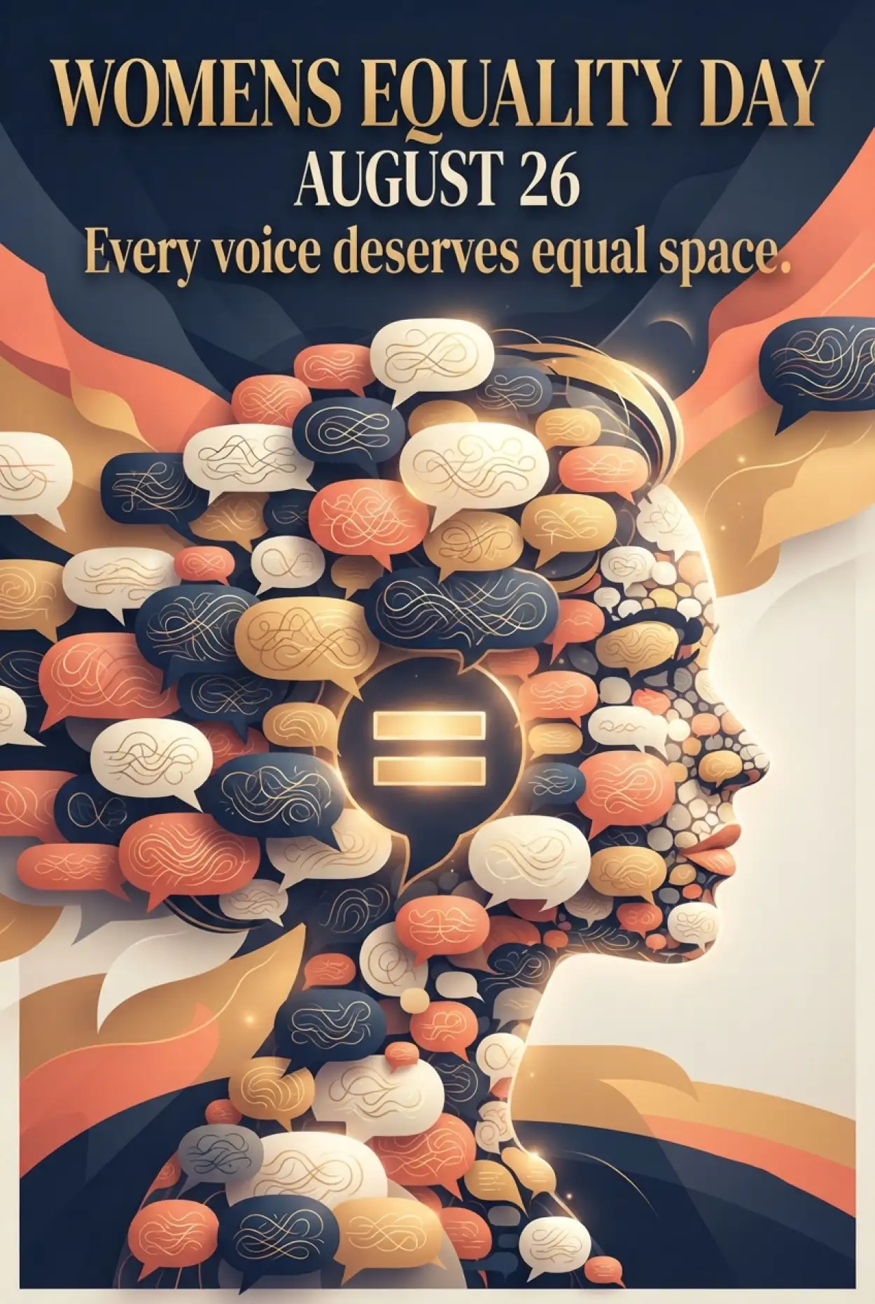 Free Download Womens Equality Day 2026 Creative Poster - High Quality American Womens Equality Day 2026 Image