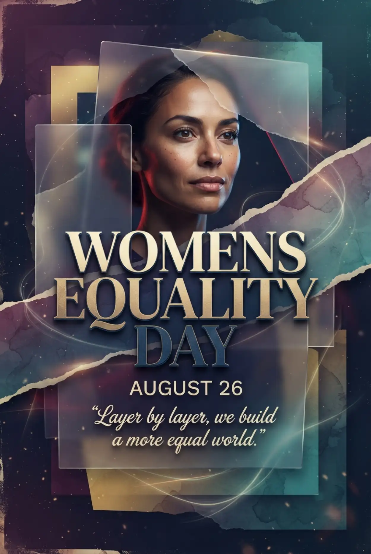 Free Download Womens Equality Day 2026 Flyer Design - High Quality American Womens Equality Day 2026 Image