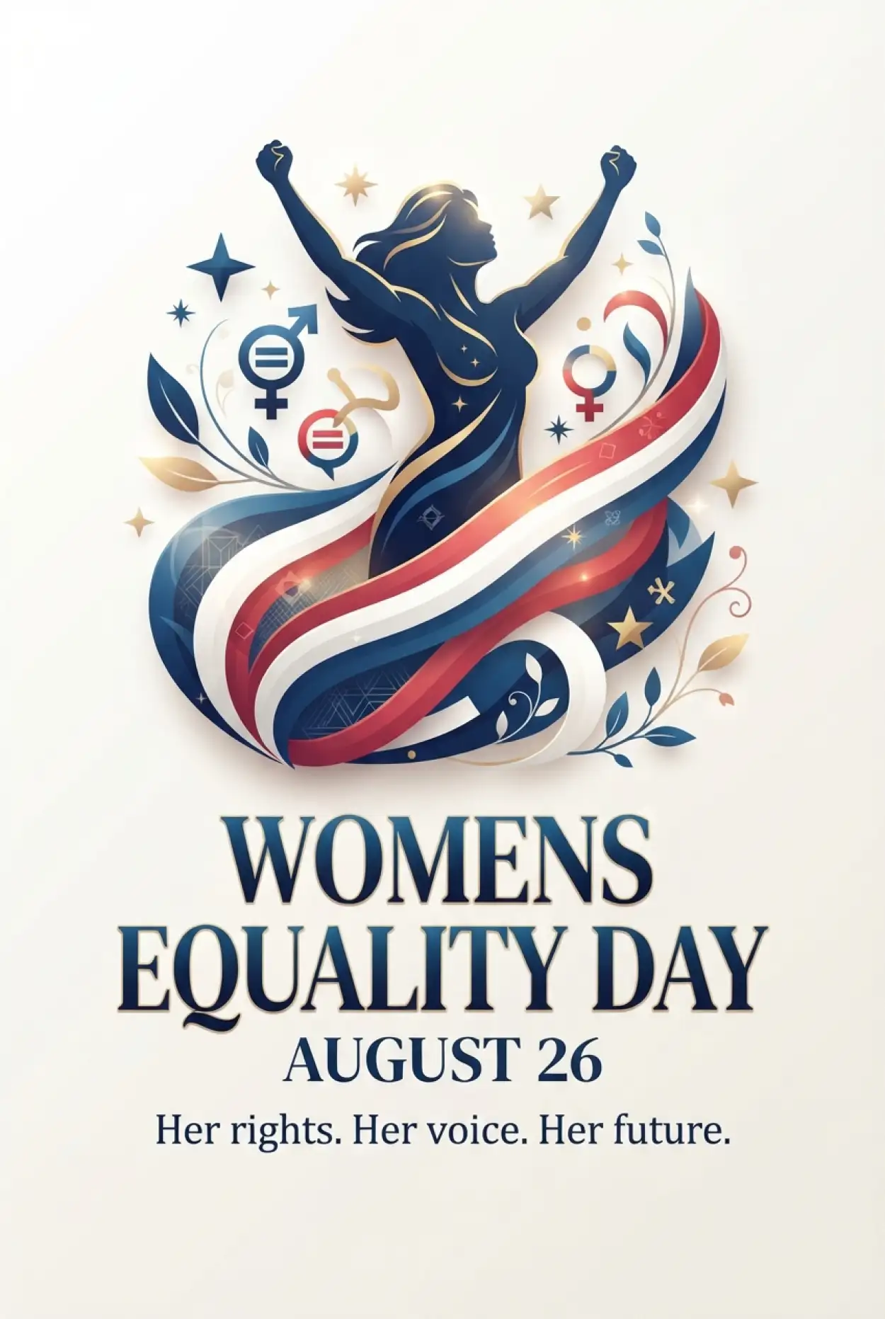 Free Download Womens Equality Day 2026 Vector Design - High Quality American Womens Equality Day 2026 Image