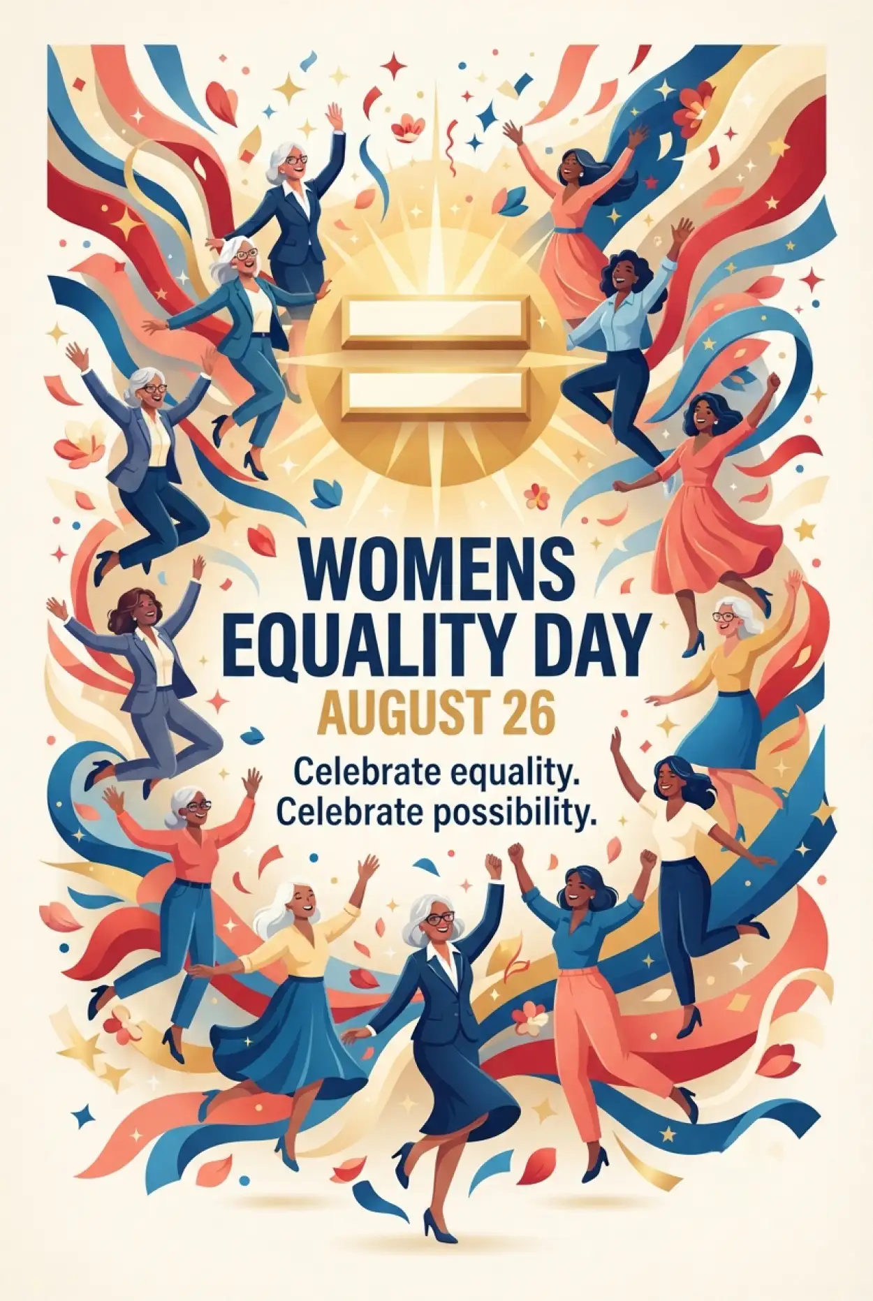 Free Download Womens Equality Day 2026 Wishes Usa - High Quality American Womens Equality Day 2026 Image