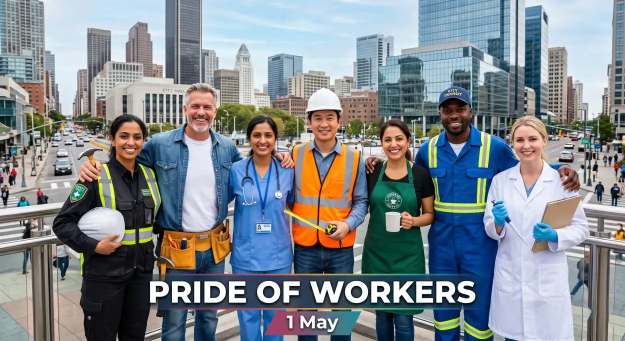 Free Download Workers Appreciation Day Images - High Quality International Labor Day Wishes 2026 Image