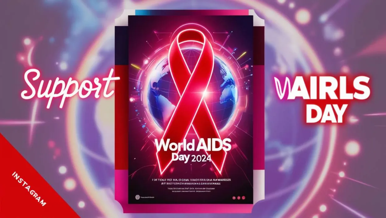 Free Download World Aids Day 2024 Quotes With Images Free - High Quality World AIDS Day Background