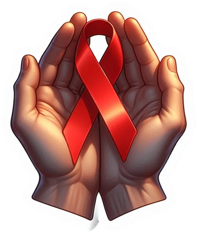Free Download World Aids Day Png Designs With Slogans - High Quality World AIDS Day PNG Image