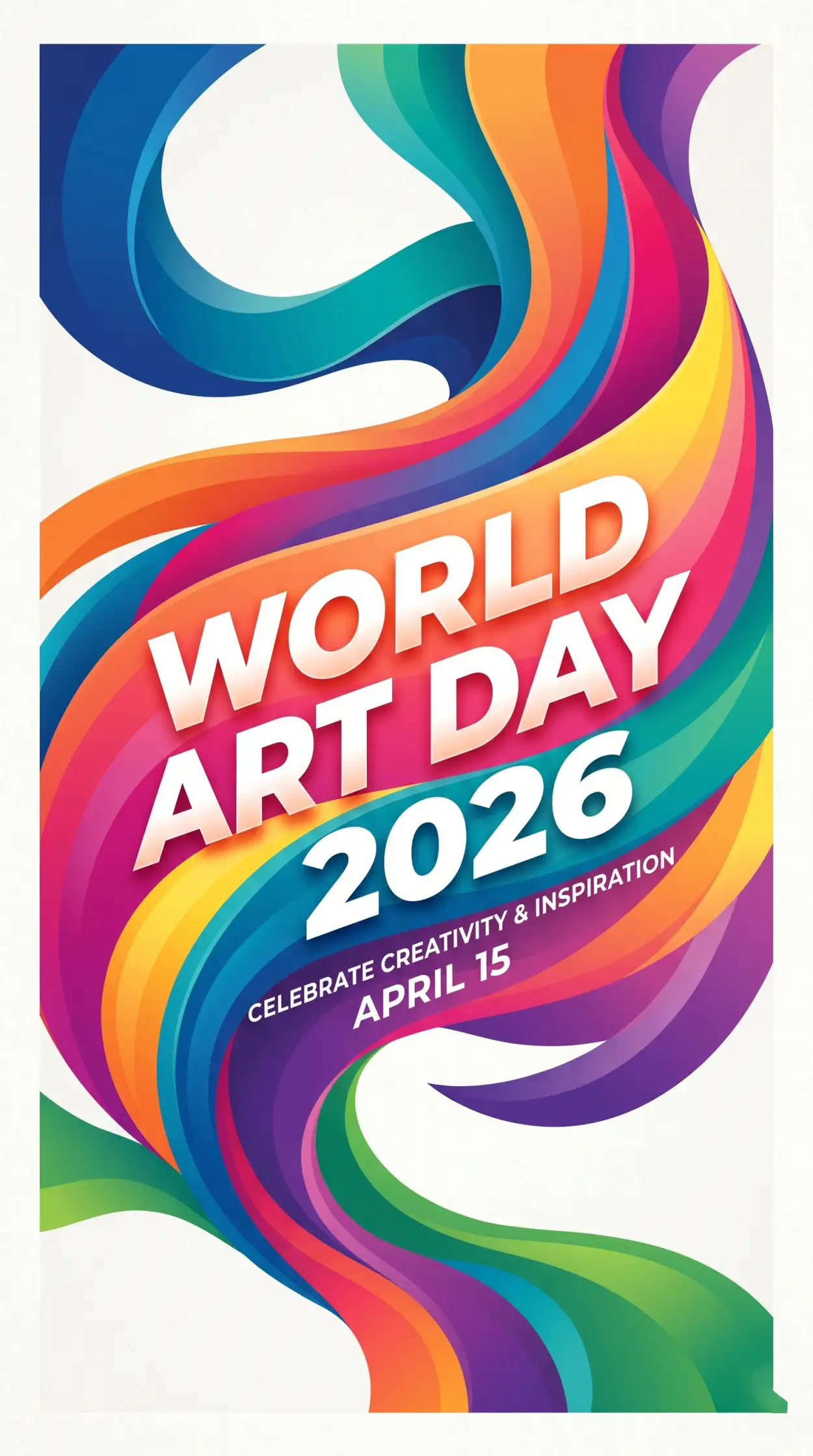 Free Download World Art Day 2026 Posters - High Quality World Art Day 2026 Wishes Image