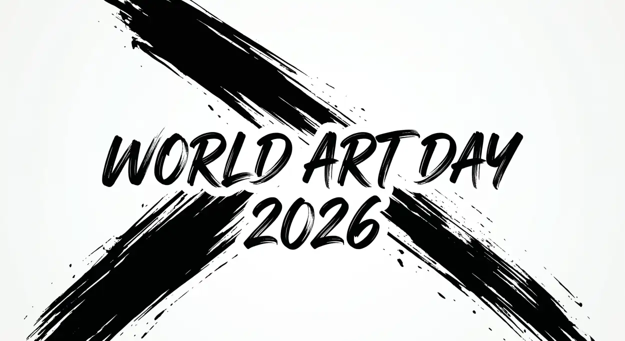 Free Download World Art Day Trending Hashtags 2026 2 - High Quality World Art Day 2026 Wishes Image