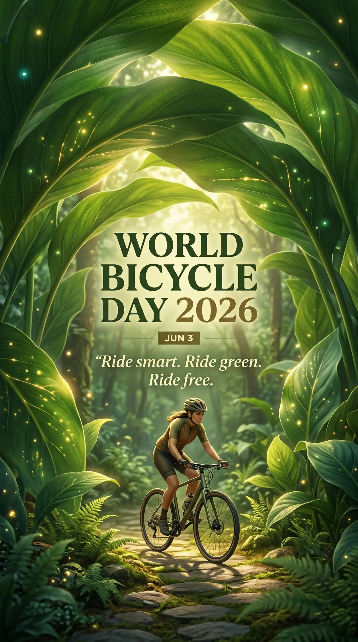 Free Download World Bicycle Day 2026 Event Poster - High Quality World Bicycle Day 2026 Image