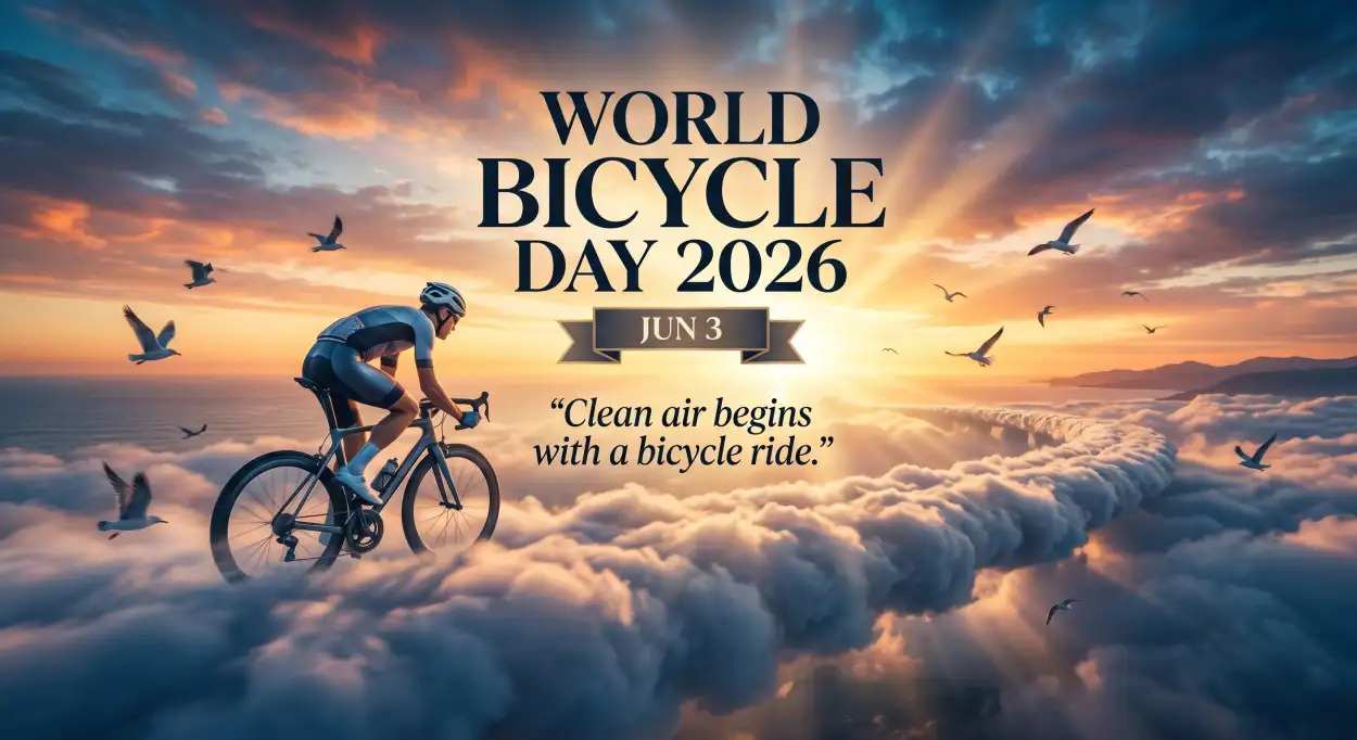 Free Download World Bicycle Day 2026 Slogan Ideas - High Quality World Bicycle Day 2026 Image