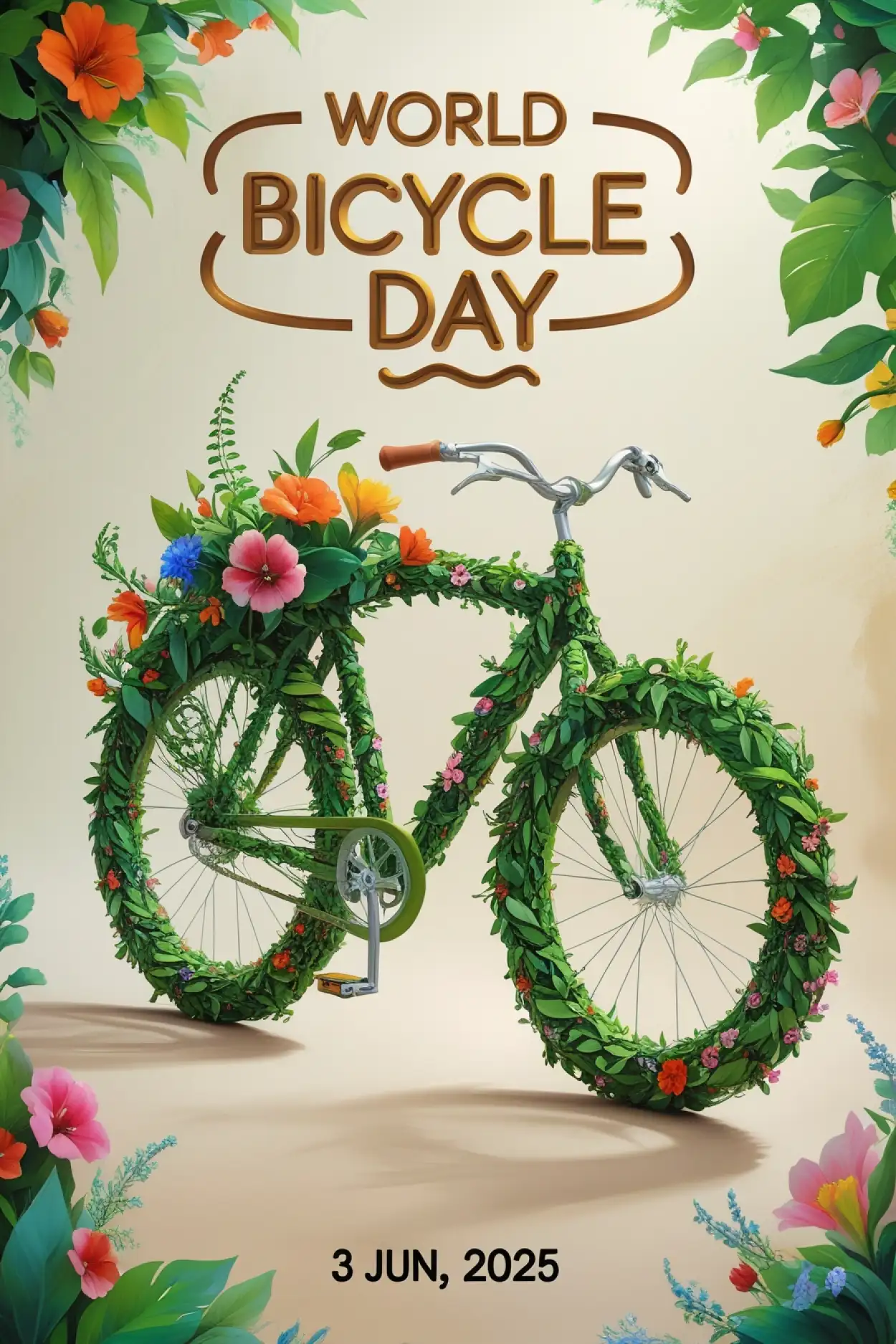 World Bicycle Day Instagram Image - Royalty Free World Bicycle Day Image | Pngmagic Free Download World Bicycle Day Instagram Image - High Quality World Bicycle Day Background