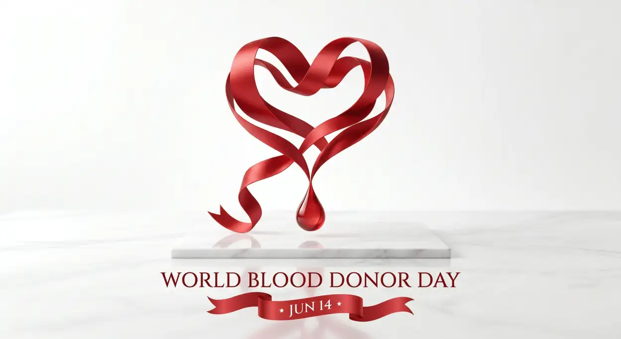 Free Download World Blood Donor Day 2026 Blood Donation Day Artwork - High Quality World Blood Donor Day 2026 Image