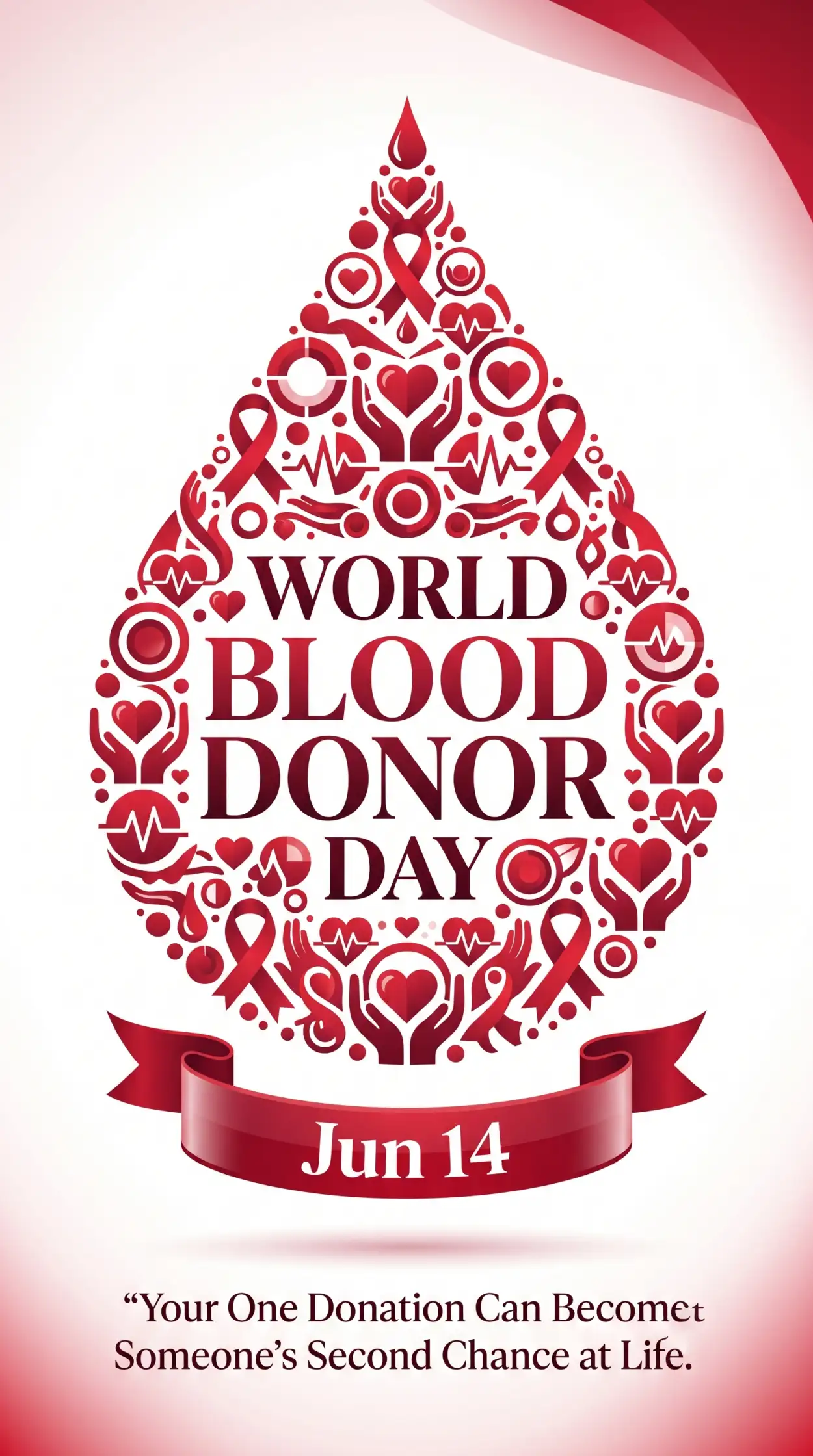 Free Download World Blood Donor Day 2026 Clipart - High Quality World Blood Donor Day 2026 Image