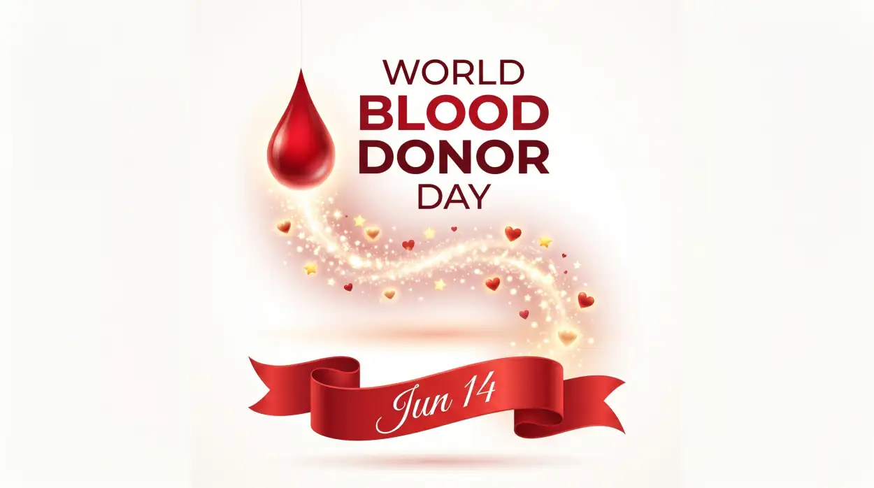 Free Download World Blood Donor Day 2026 High Resolution Artwork - High Quality World Blood Donor Day 2026 Image