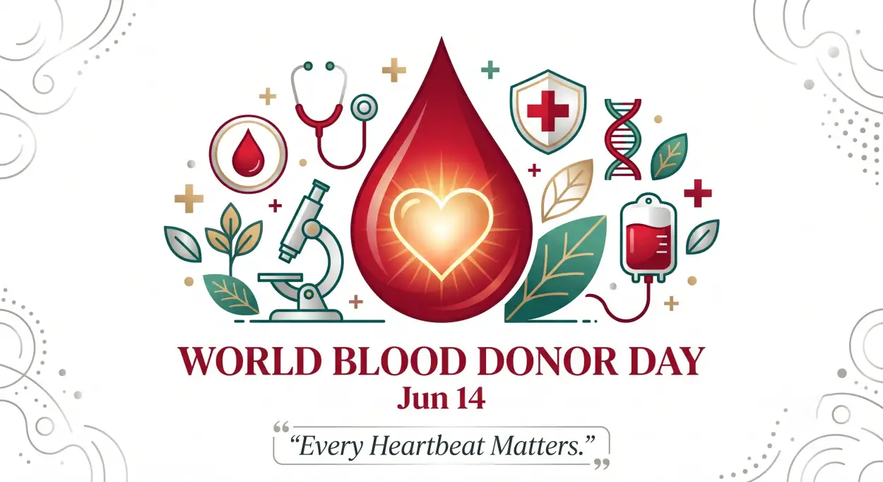 Free Download World Blood Donor Day 2026 Social Media Post 2 - High Quality World Blood Donor Day 2026 Image