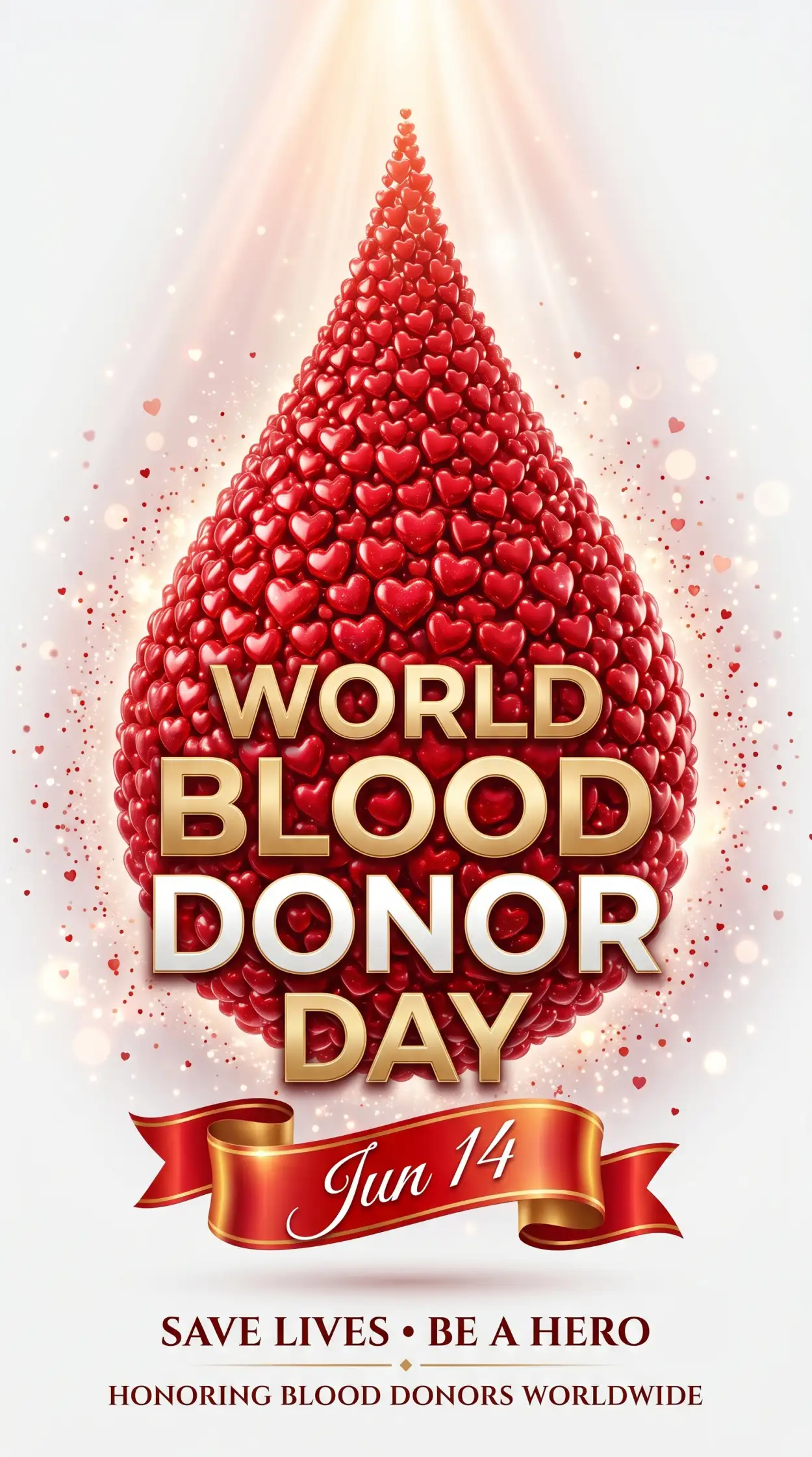 Free Download World Blood Donor Day 2026 World Health Awareness Design - High Quality World Blood Donor Day 2026 Image