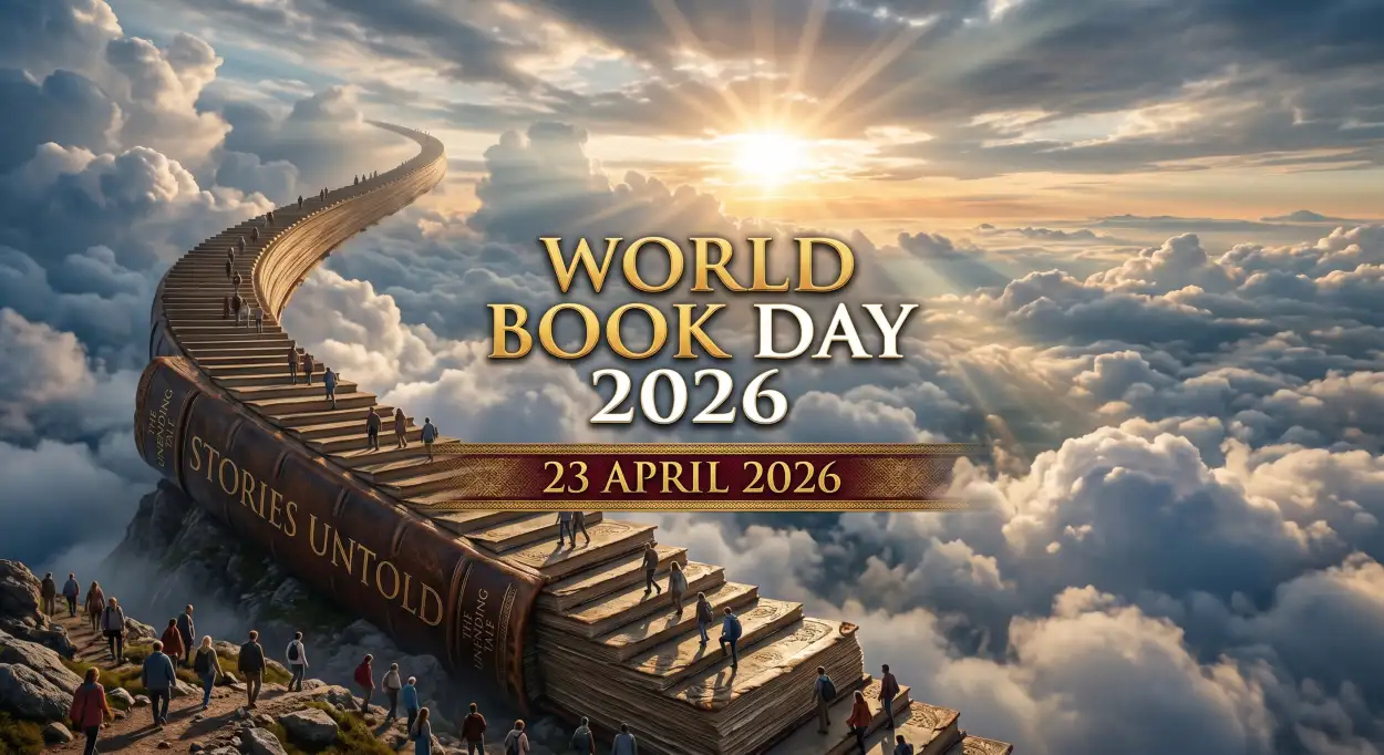 Free Download World Book Day 2026 Banner Design Hd - High Quality World Book Day 2026 Image