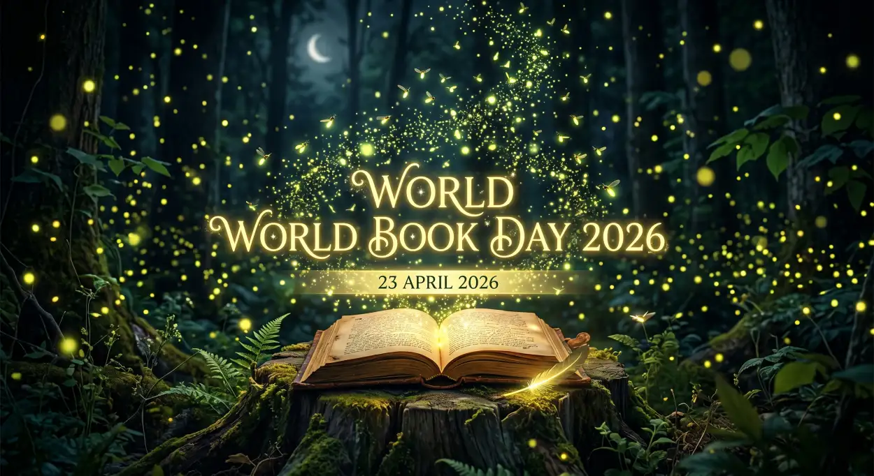 Free Download World Book Day 2026 Creative Poster Design - High Quality World Book Day 2026 Image