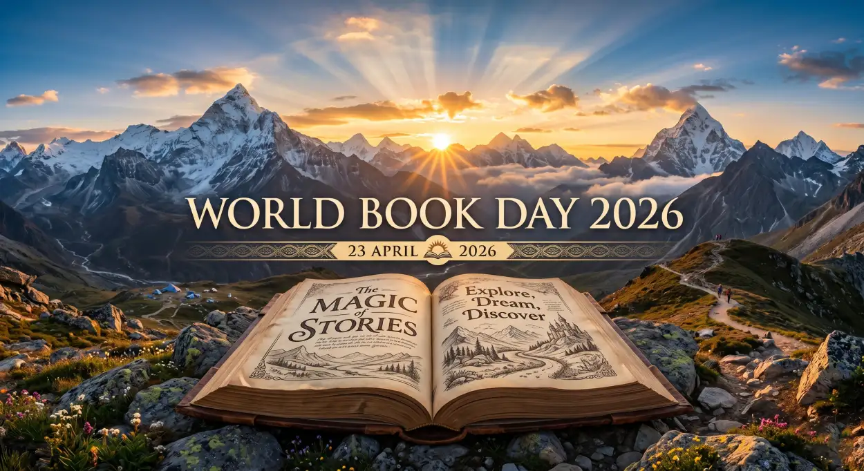 Free Download World Book Day 2026 Quotes And Wishes - High Quality World Book Day 2026 Image