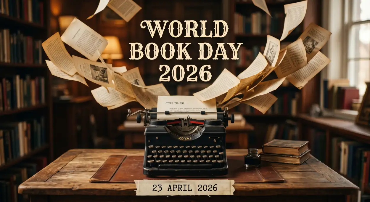 Free Download World Book Day 2026 Reel Ideas Instagram - High Quality World Book Day 2026 Image