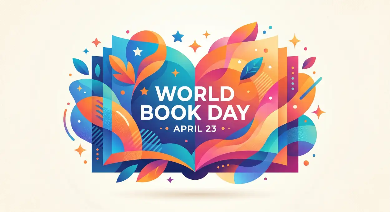 Free Download World Book Day 2026 Vector Illustration Free - High Quality World Book Day 2026 Image