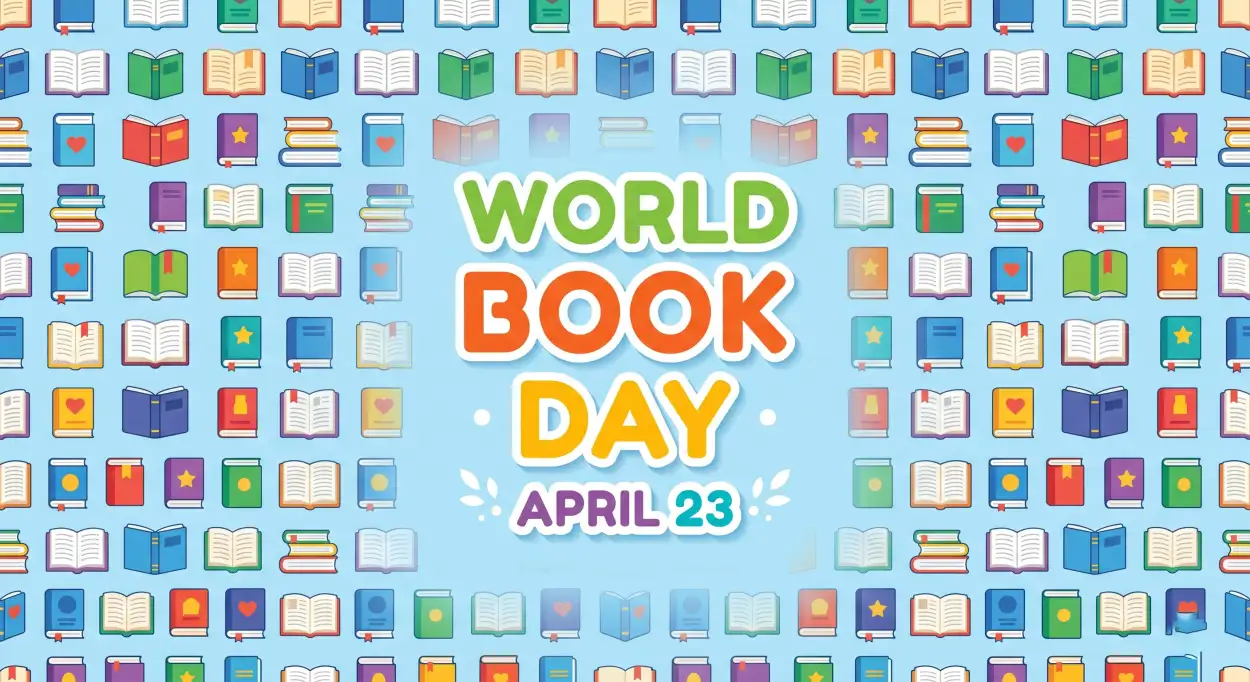 Free Download World Book Day Clipart Transparent Png - High Quality World Book Day 2026 Transparent PNG