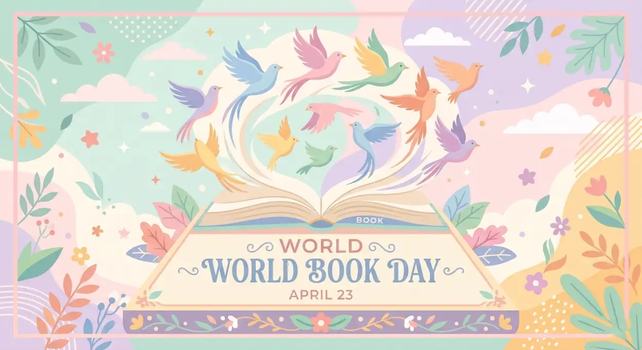 Free Download World Book Day Transparent Background Png - High Quality World Book Day 2026 Transparent PNG