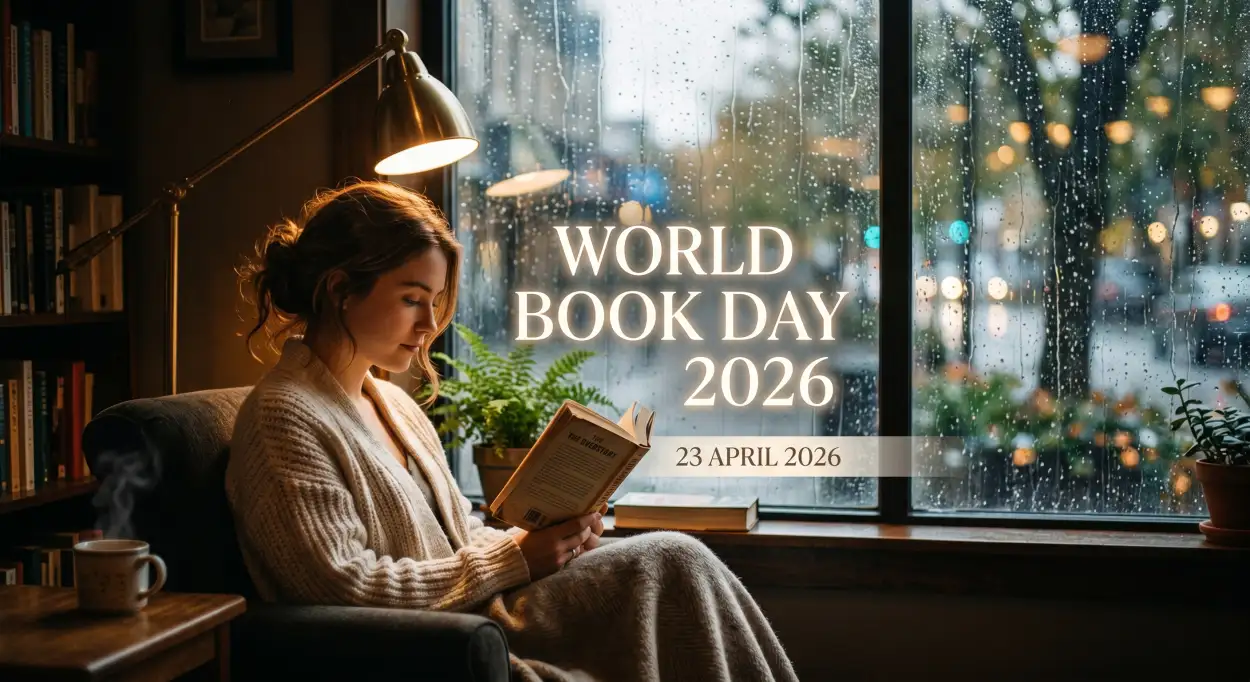 Free Download World Book Day Whatsapp Status Ideas - High Quality World Book Day 2026 Image