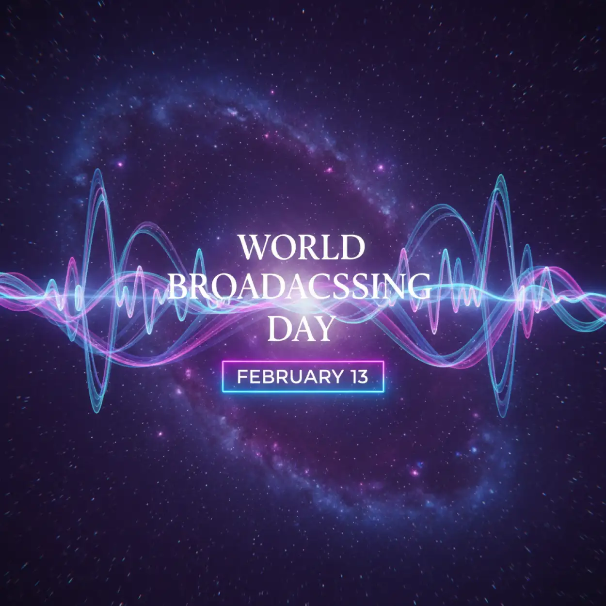 Free Download World Broadcasting Day Broadcast Signal Waves Design - High Quality World Broadcasting Day Background