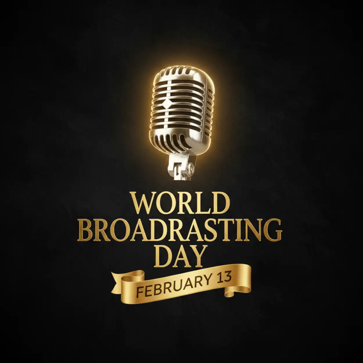 Free Download World Broadcasting Day Global Radio Celebration - High Quality World Broadcasting Day Image
