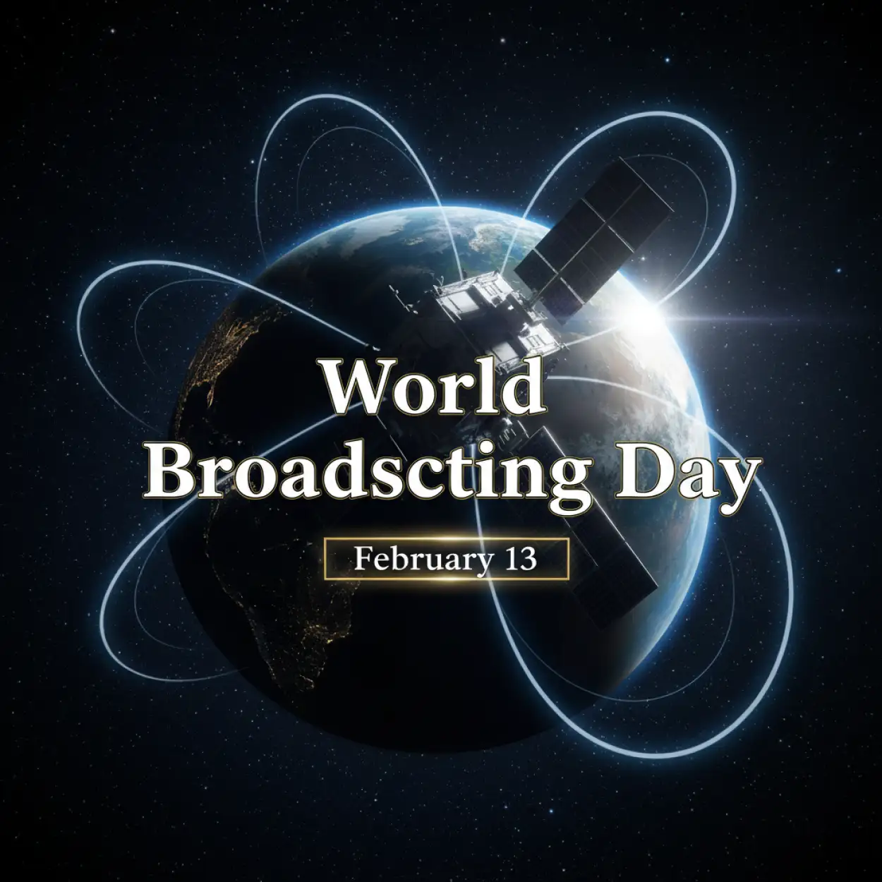Free Download World Broadcasting Day Modern Digital Artwork - High Quality World Broadcasting Day Background
