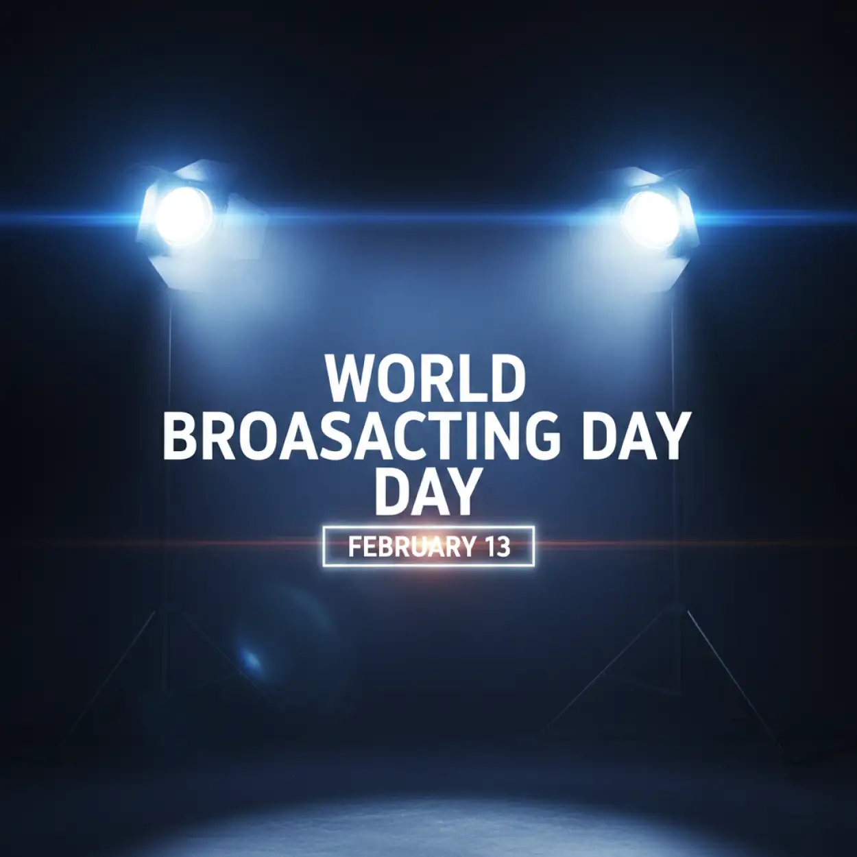 Free Download World Broadcasting Day Tv Broadcasting Concept - High Quality World Broadcasting Day Background