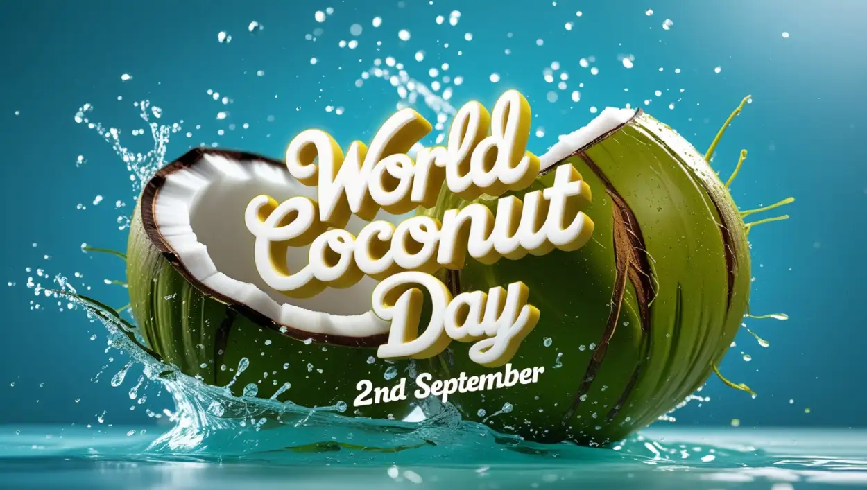 World Coconut Day Banner Design Ideas For Schools And Colleges - Royalty Free World Coconut Day Image | Pngmagic Free Download World Coconut Day Banner Design Ideas For Schools And Colleges - High Quality World Coconut Day Background