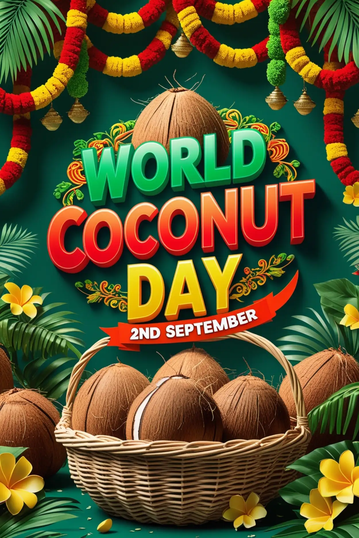 World Coconut Day Cake Decoration Ideas - Royalty Free World Coconut Day Image | Pngmagic Free Download World Coconut Day Cake Decoration Ideas - High Quality World Coconut Day Background