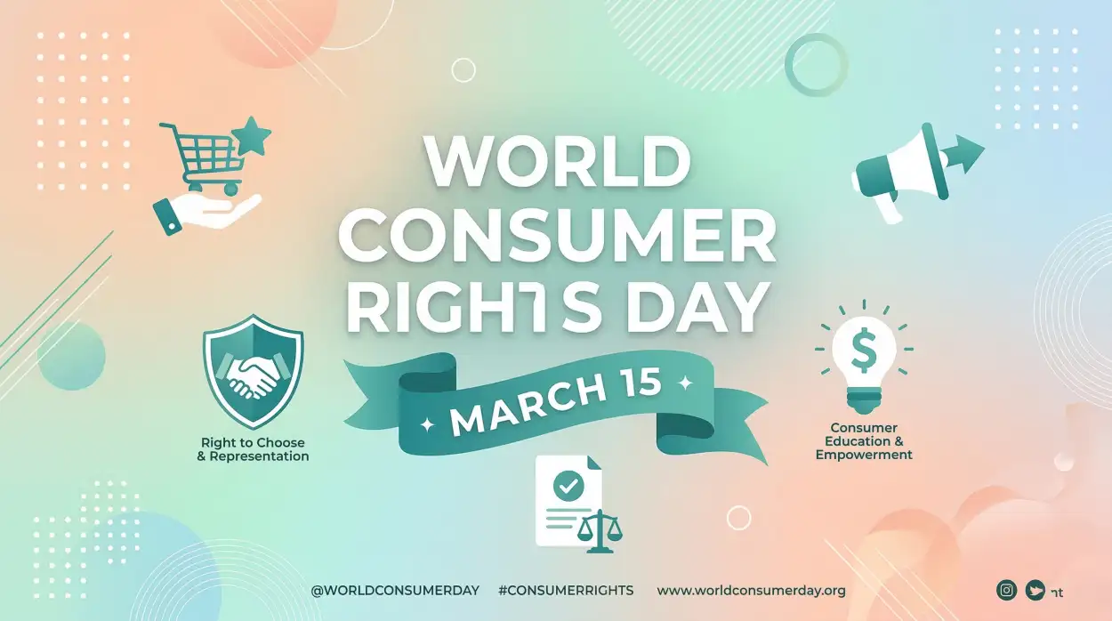 Free Download World Consumer Rights Day Awareness Graphic - High Quality World Consumer Rights Day Image