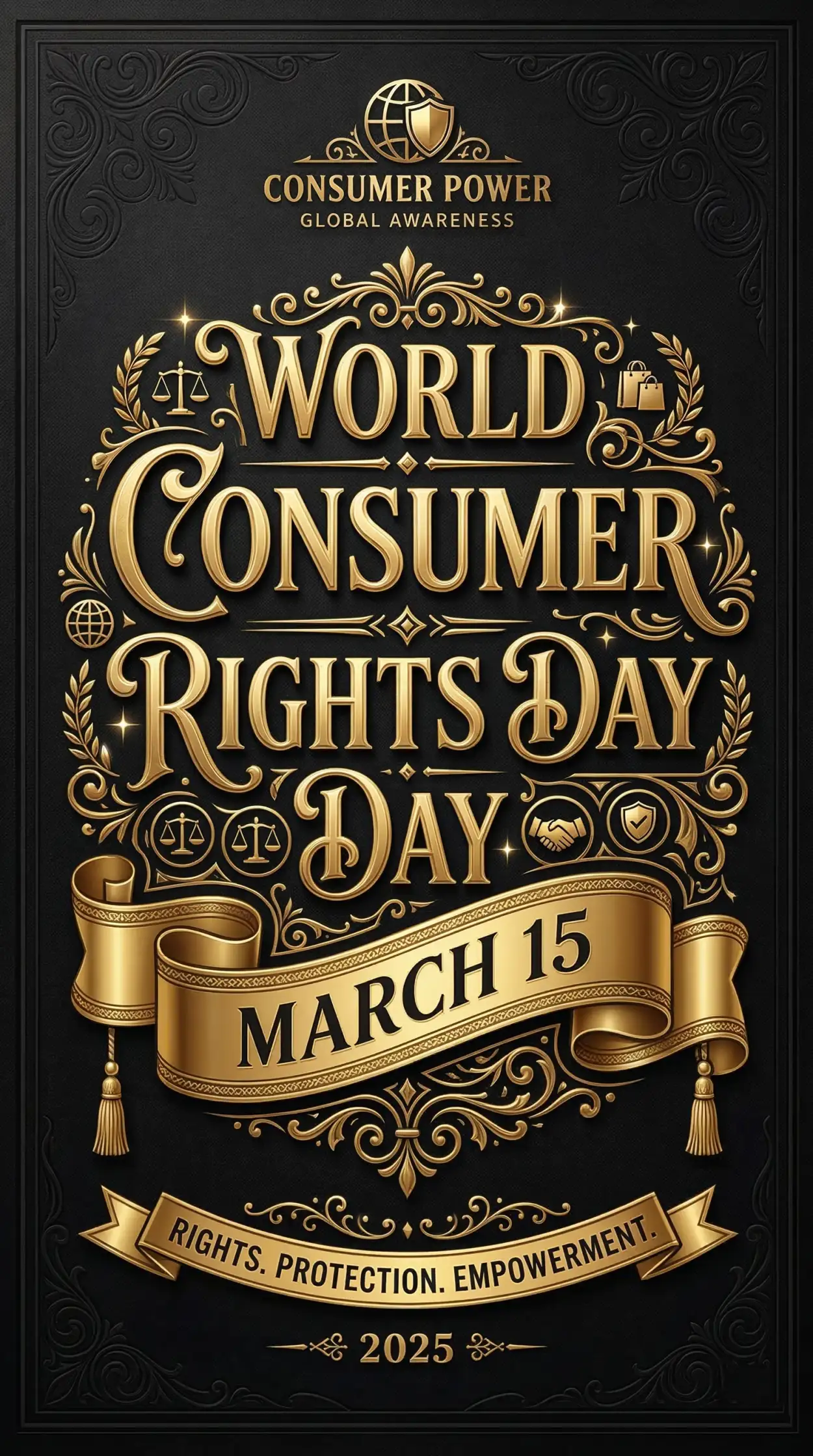 Free Download World Consumer Rights Day Creative Poster Free Download - High Quality World Consumer Rights Day Image