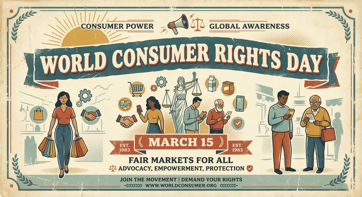 Free Download World Consumer Rights Day Global Awareness Social Banner - High Quality World Consumer Rights Day Image