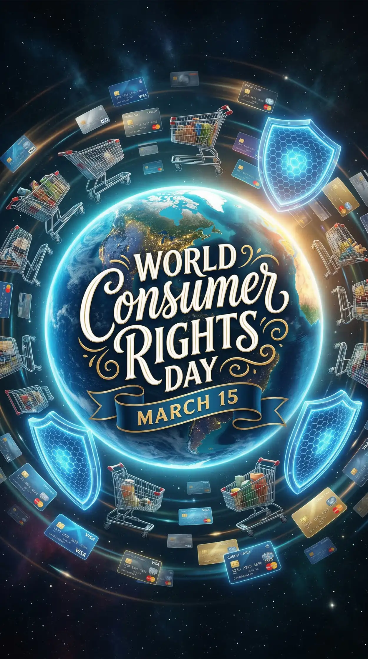 Free Download World Consumer Rights Day Marketing Awareness Design - High Quality World Consumer Rights Day Image