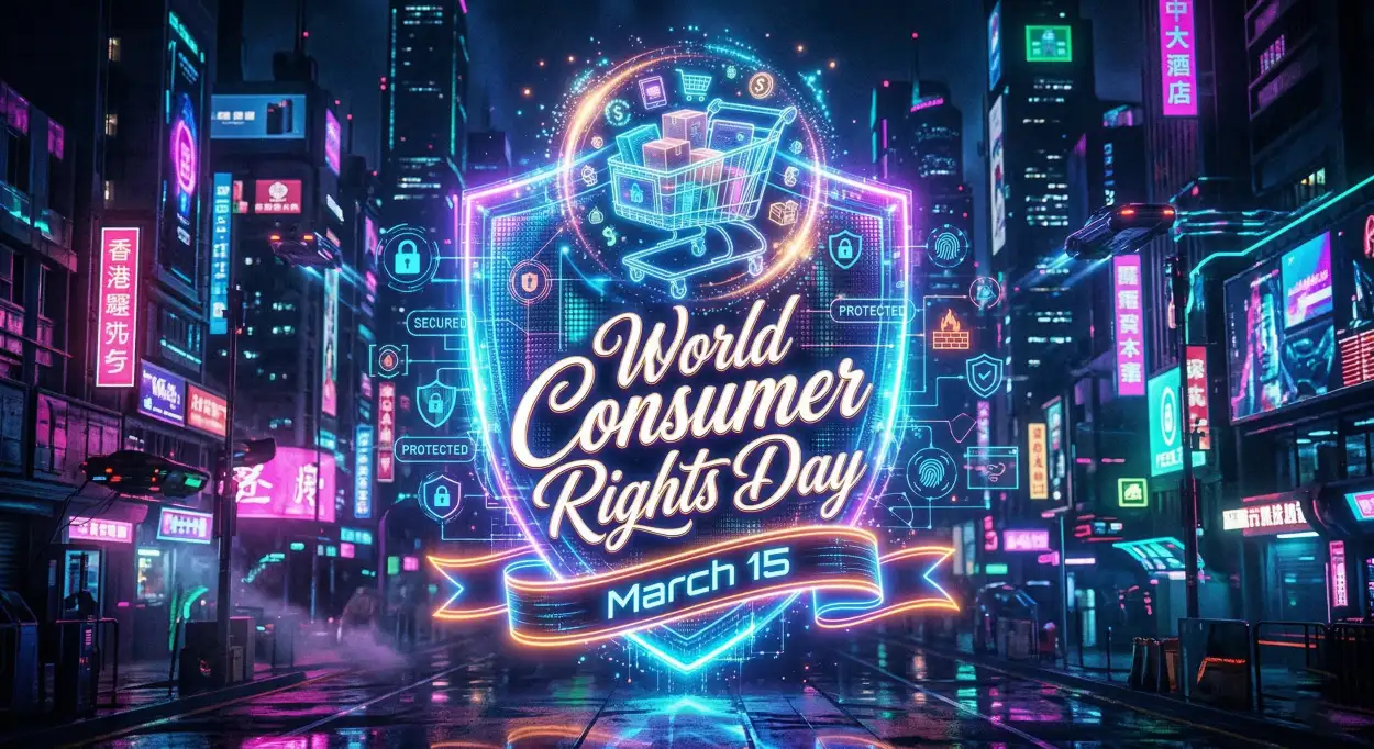 Free Download World Consumer Rights Day Modern Social Media Design - High Quality World Consumer Rights Day Image