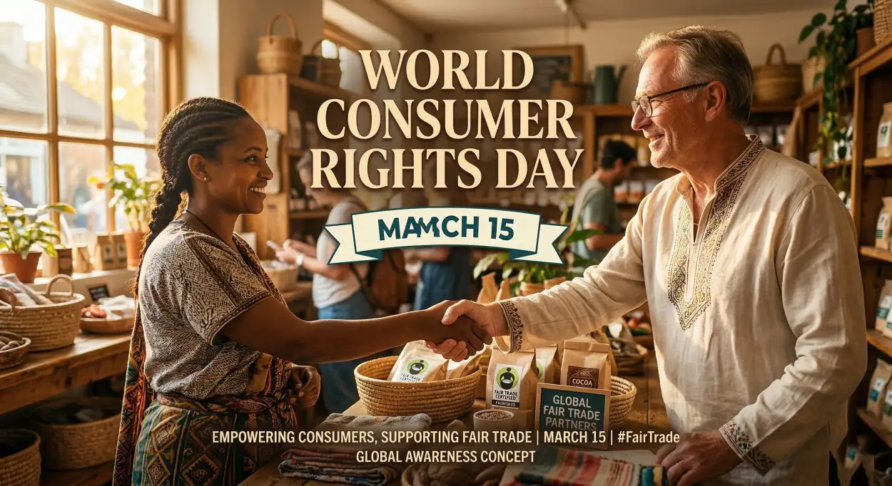 Free Download World Consumer Rights Day Poster With Slogan - High Quality World Consumer Rights Day Image