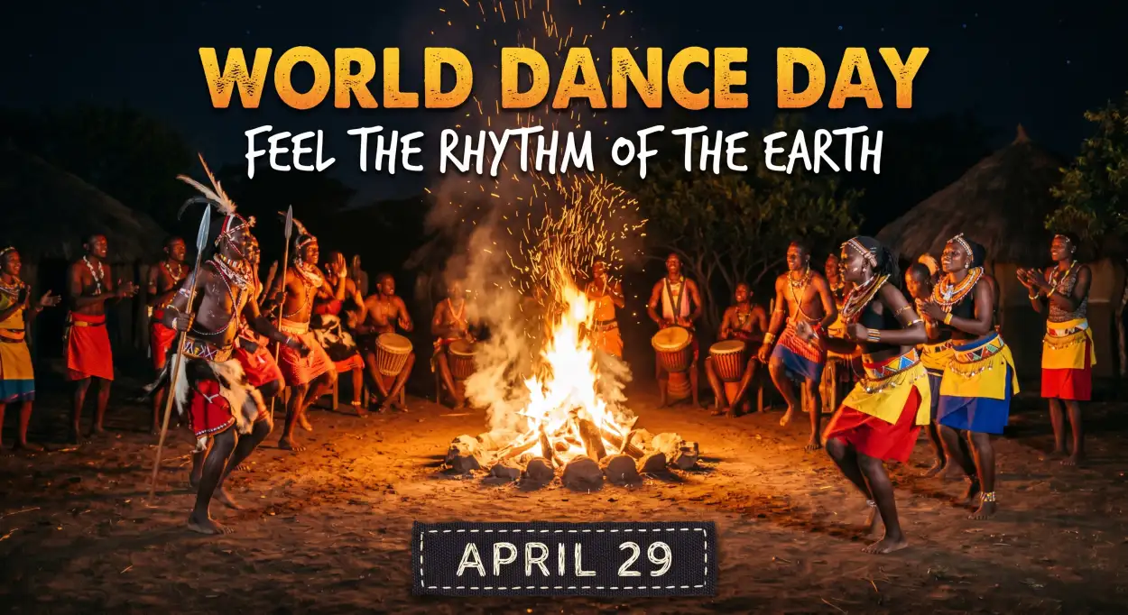 Free Download World Dance Day 2026 Date And Theme - High Quality World Dance Day 2026 Image