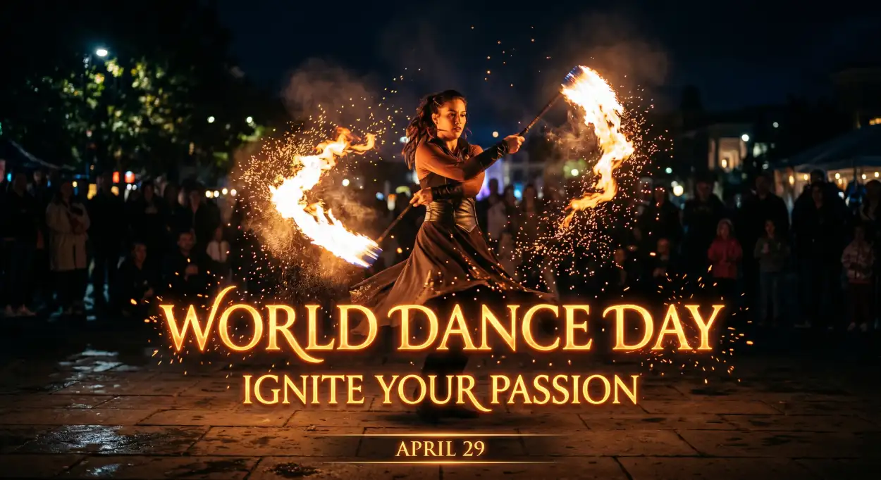 Free Download World Dance Day Stage Performance Ideas - High Quality World Dance Day 2026 Image