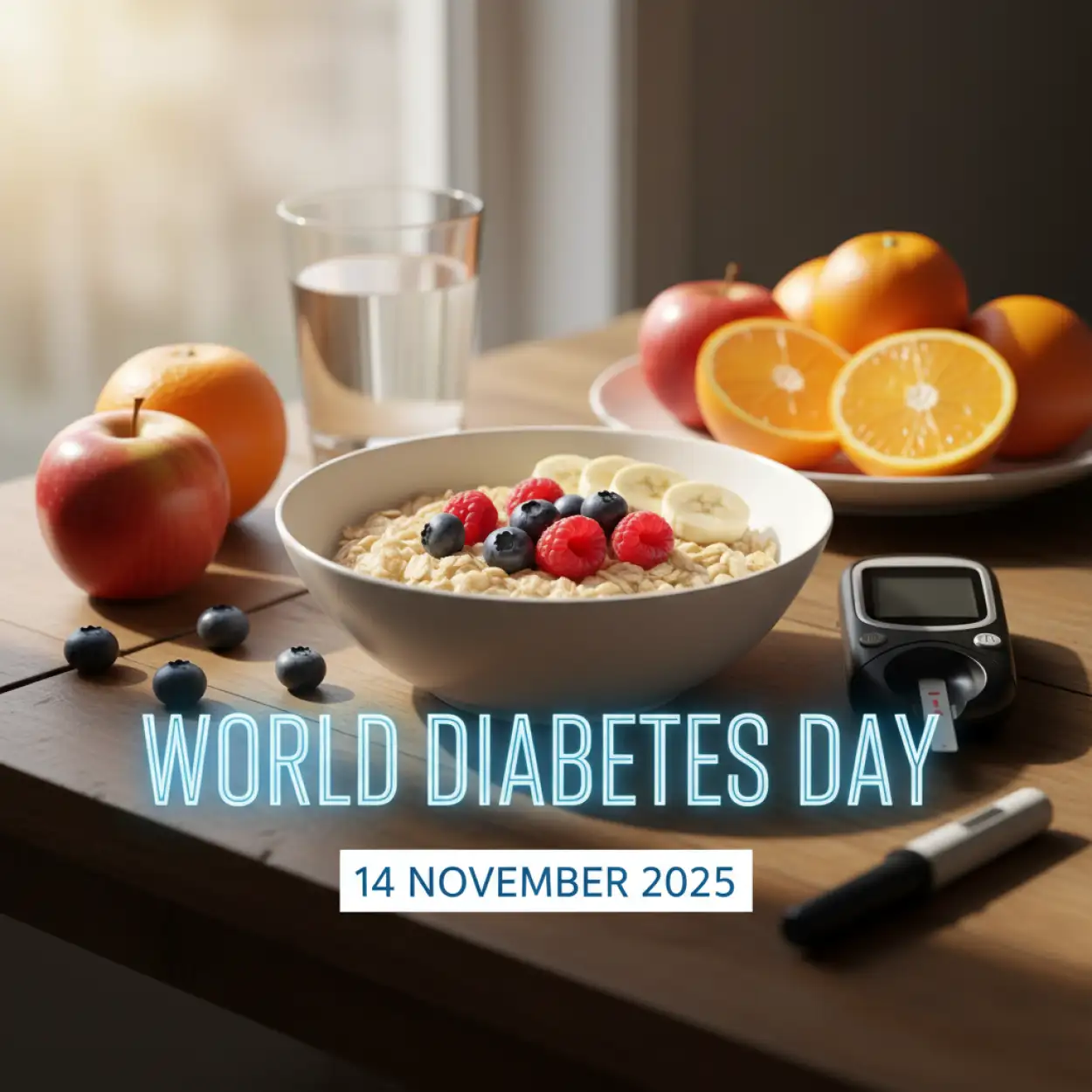 Free Download World Diabetes Day 2025 Creative Banner Template - High Quality World Diabeteworld Diabetes Day 2025s Day 2025 Image